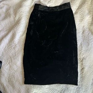 Gunne sax Velvet Pencil Skirt